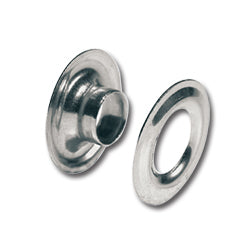 Tandy Leather Grommets 5/16 #1 Nickel Plated Brass 10/pk 1285-02