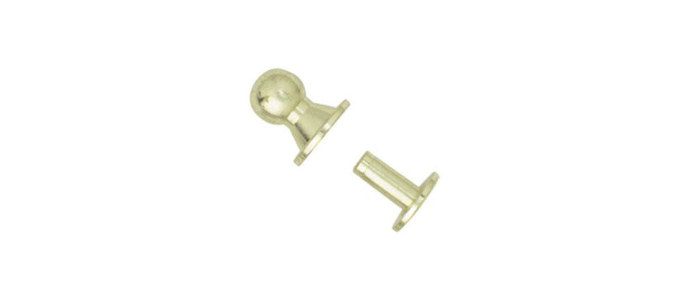 Tandy Leather Sam Browne Button & Washer 1309-01