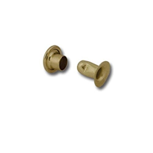 Tandy Leather Double Cap Rivets Small Solid Brass 100/pk 1379-11