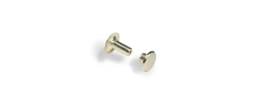 Tandy Leather Rapid Rivets Small Nickel Plate 100/pk 1271-12