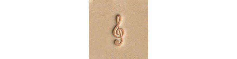 Tandy Leather E568 Craftool� Musical Note Stamp 66568-00