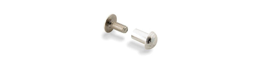 Tandy Leather Engraved Domed Screw Post 5/16 Post 7400-03