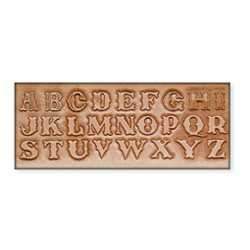 Tandy Leather 3/4 Alphabet Craftaid? 72540-00