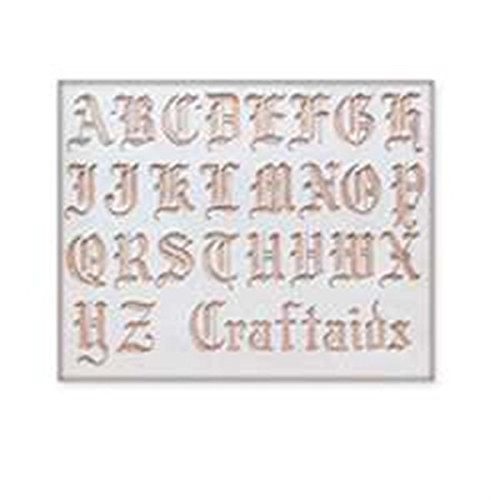 Tandy Leather 1-1 4 Upper Case Old English Alphabet Craftaid Leather Imprint Tandy 72708-00