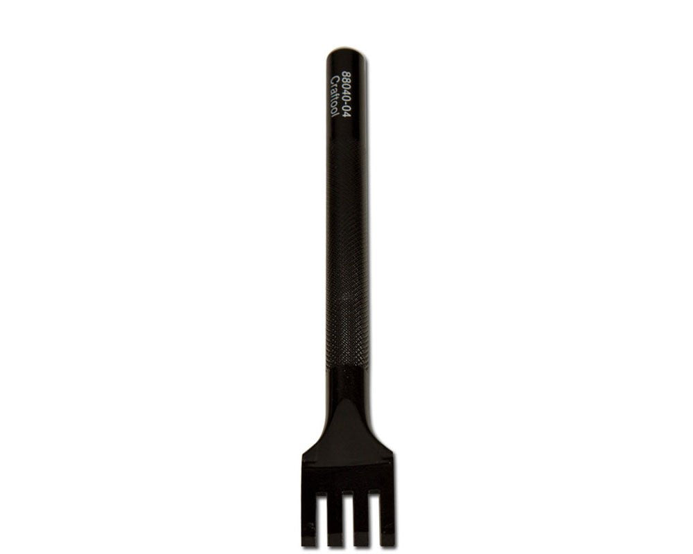 Tandy Leather Craftool� Pro Line Lacing Chisel 4 Prong 3/32 (2 mm) 88040-04
