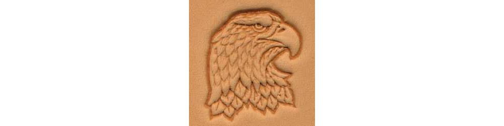 Tandy Leather Eagle Head Craftool� 3-D Stamp (Right) 88344-00
