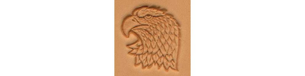 Tandy Leather Eagle Head Craftool� 3-D Stamp (Left) 88361-00