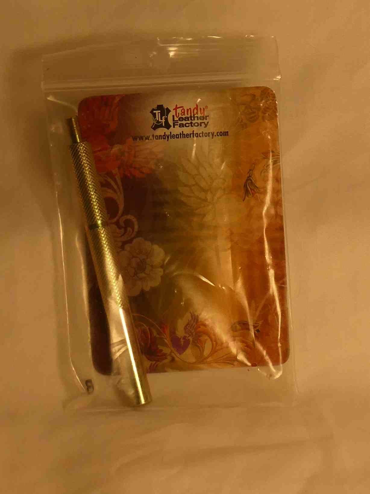 Tandy Leather Easy-to-Do Stamp Set Handle 4905-00