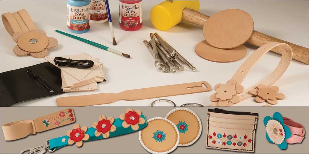 Tandy Leather Basic Stamping Leathercraft Set 2 55426-00