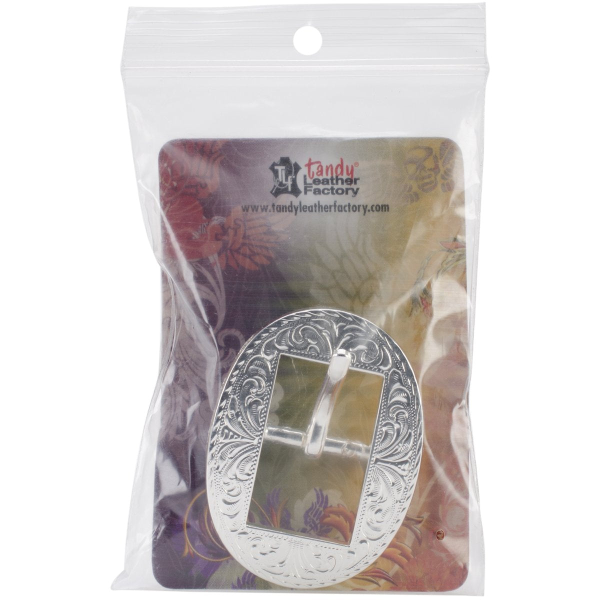 Tandy Leather Engraved Strap Buckle 3/4 (19 mm) 7851-02