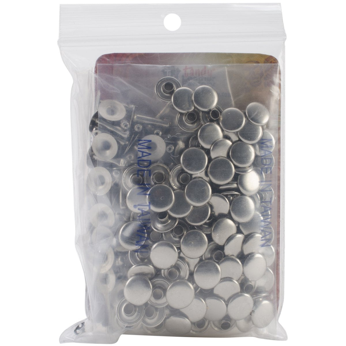 Tandy Leather Rapid Rivets Large Nickel Plated 100/pk 1275-12