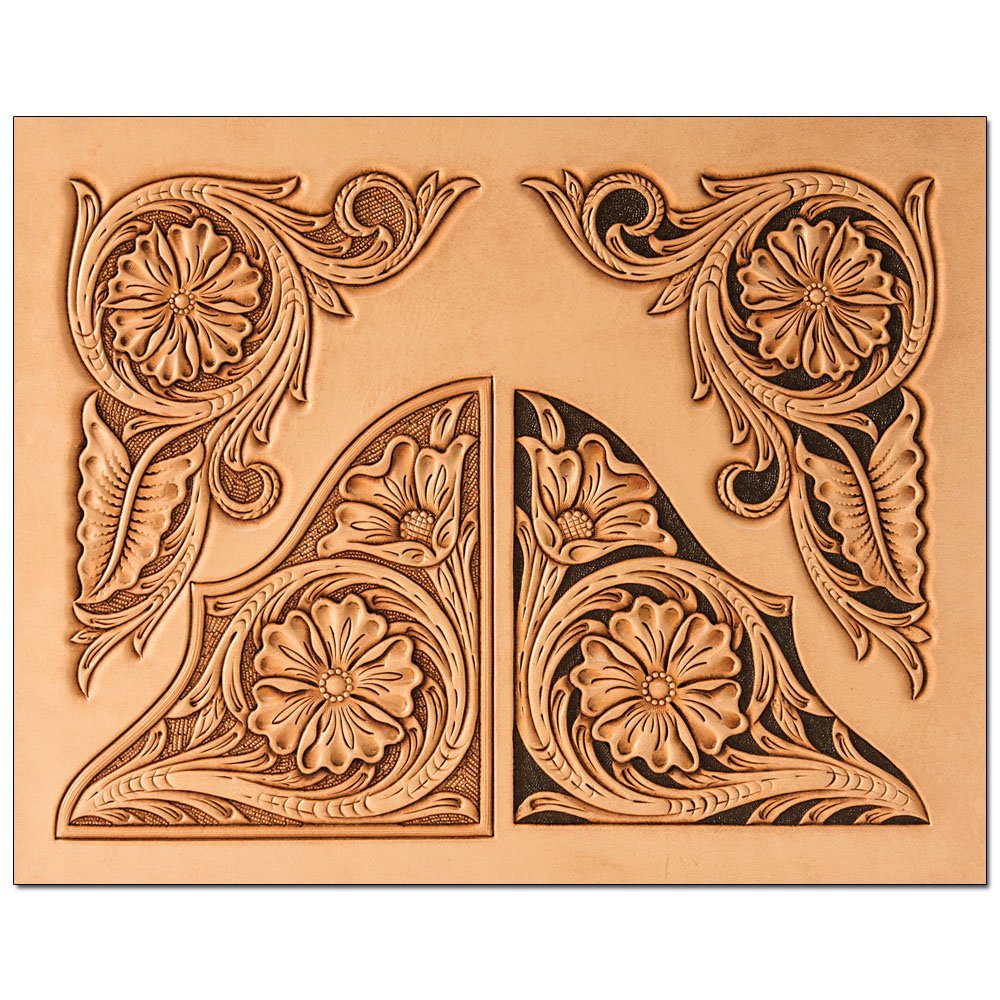 Tandy Leather Floral Corners Craftaid� 76617-00