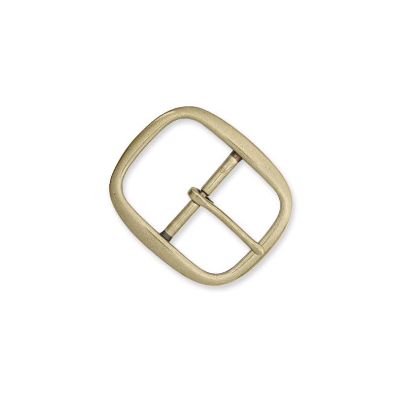 Tandy Leather Econo Buckle Center Bar 1-3/4 (44 mm) Antique Brass Plated 1567-24