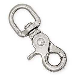 Tandy Leather Round Trigger Snap 3/4 (19 mm) Nickel Plated 1148-03