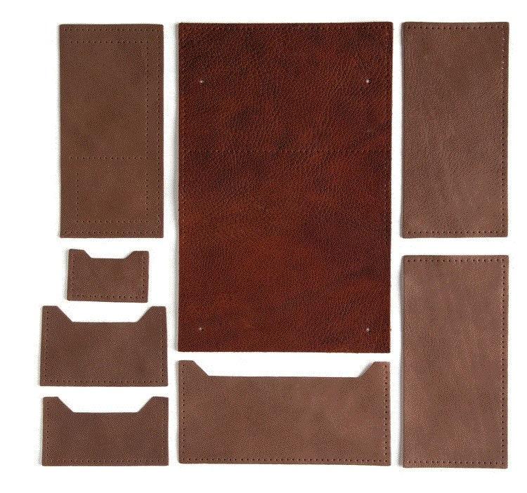 Bison Surveyor Wallet Leather Only - 10 Pack by Tandy Leather 44066-08