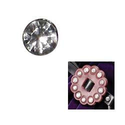 Tandy Leathercraft 6mm Clear Crystal Rivets 10 Pack 1366-02