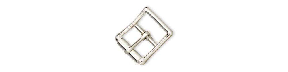 Tandy Leather All Purpose Strap Buckle 5/8 (16 mm) Nickel Plate 1538-00