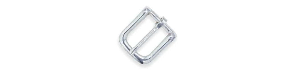 Tandy Leather #12 Bridle Buckle 3/4 (19 mm) Nickel Plated 1602-02