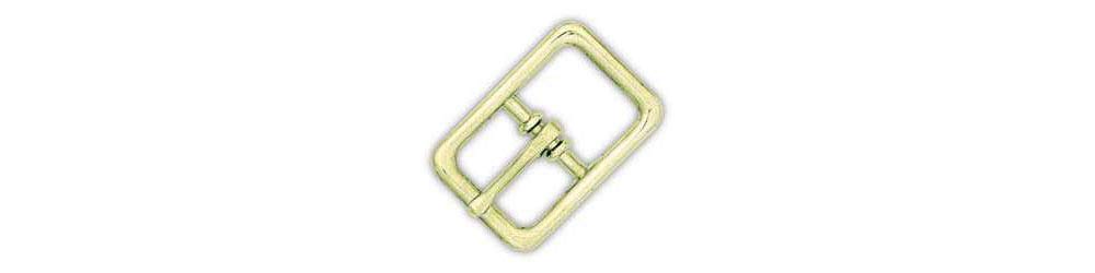 Tandy Leather Halter Buckle 3/4 (19 mm) Solid Brass 1505-00