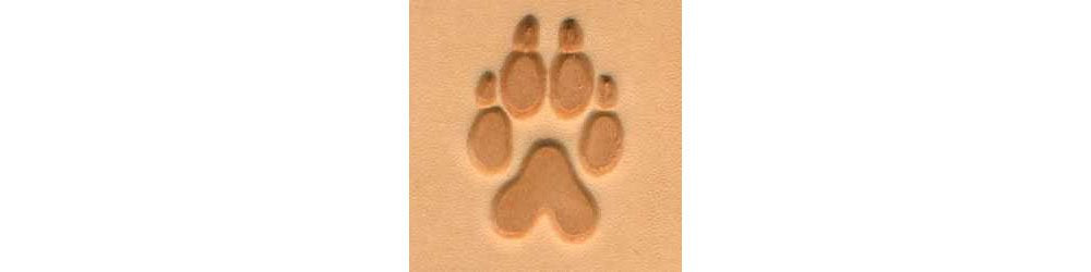 Tandy Leather Wolf Track Craftool� 2-D Stamp 88286-00