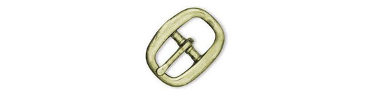 Tandy Leather Halter Buckle 3/4 (1.9 cm) Solid Brass 1503-01