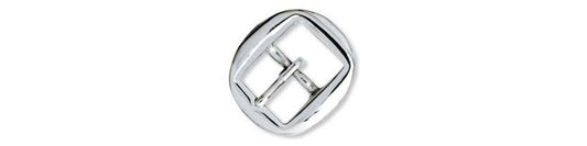 Tandy Leather Cart Buckle 5/8 (16 mm) Nickel Plated 1606-02