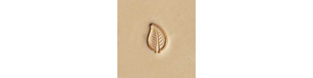 Tandy Leather L954 Craftool� Left Leaf Stamp 6954-00