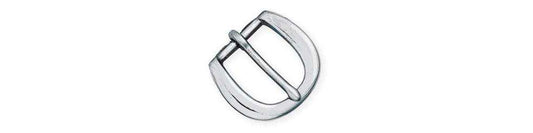 Tandy Leather Heel-Bar Buckle 1/2 (13 mm) Nickel Plated 1630-02