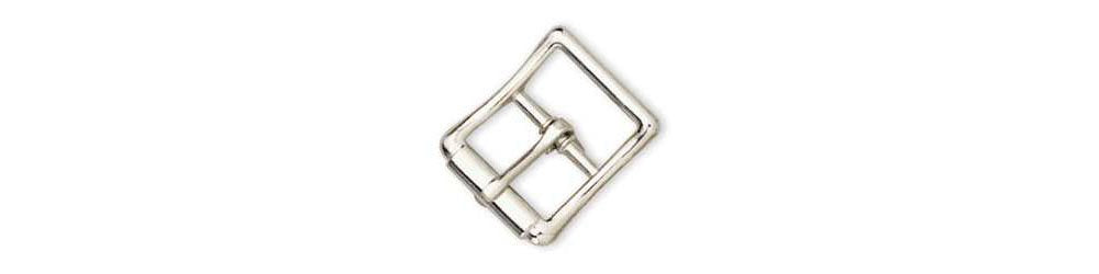 Tandy Leather All Purpose Strap Buckle 1/2 (13 mm) Nickel Plate 1537-00