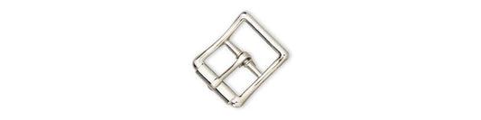 Tandy Leather All Purpose Strap Buckle 1/2 (13 mm) Nickel Plate 1537-00