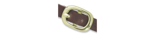 Tandy Leather Sandal Buckle 1/2 (13 mm) Solid Brass 1515-01