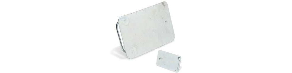 Tandy Leather Rectangle Buckle Blank 2 (51 mm) 11688-00