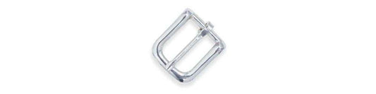 Tandy Leather #12 Bridle Buckle 1/2 (13 mm) Nickel Plated 1600-02