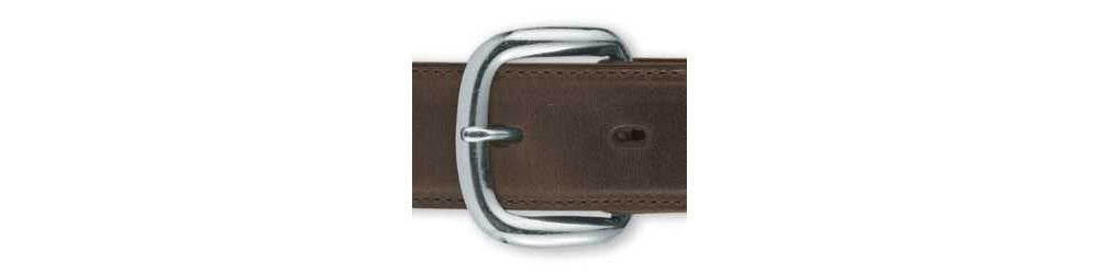 Tandy Leather Econo Buckle Heel Bar 1 (25 mm) Nickel Plated 1574-22