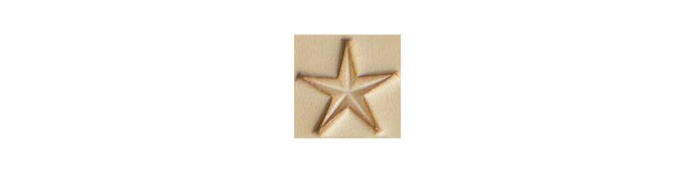 Tandy Leather Z785 Craftool� Large Star Stamp 6785-00