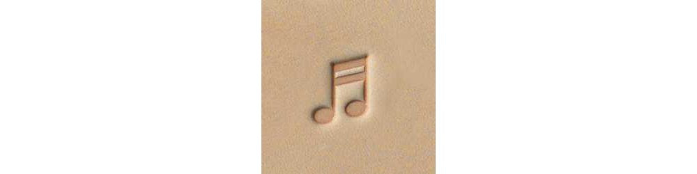 Tandy Leather E572 Craftool� Musical Note Stamp 66572-00