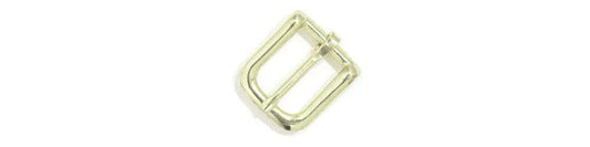 Tandy Leather #12 Bridle Buckle 1 (25 mm) Brass Plated 1603-01