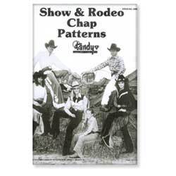 Tandy Leather Show & Rodeo Chap Pattern Pack 62665-00