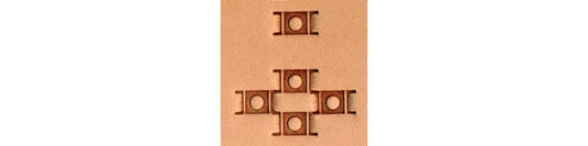 Tandy Leather X595 Craftool� Basketweave Stamp 6595-00