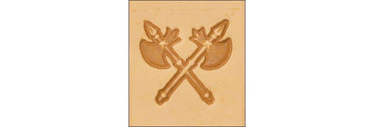 Tandy Leather Craftool� 3-D Stamp Crossed Blades 8566-00