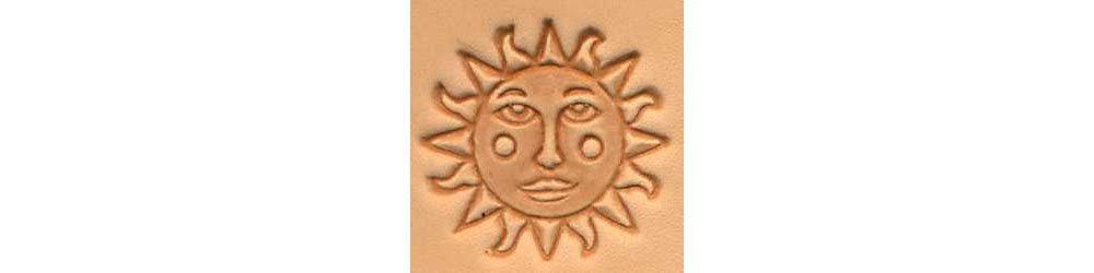 Tandy Leather Sun Face Craftool� 3-D Stamp 88503-00