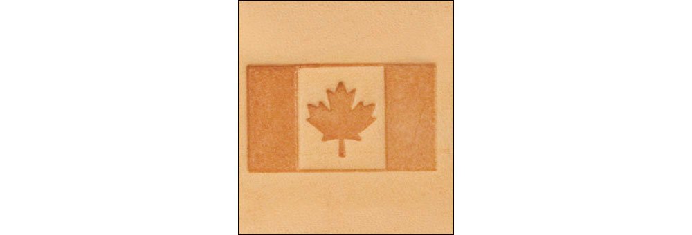 Tandy Leather Craftool� 3-D Stamp Canadian Flag 8576-00