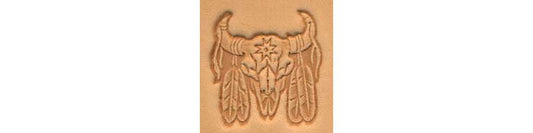 Tandy Leather Indian Skull Craftool� 3-D Stamp 88436-00