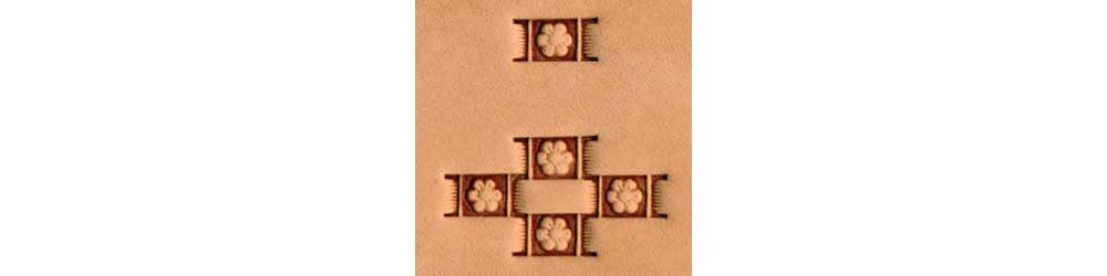 Tandy Leather X598 Craftool� Basketweave Stamp 6598-00