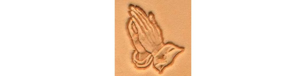 Tandy Leather Praying Hands Craftool� 3-D Stamp 88331-00