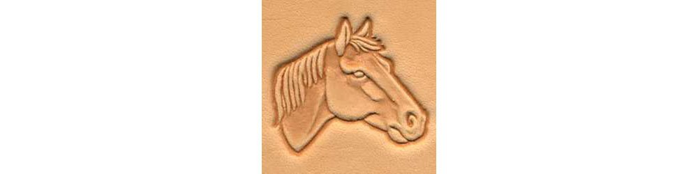 CRAFTOOL - 3D Stamp 8364 - HORSE HEAD (Left) 88364-00