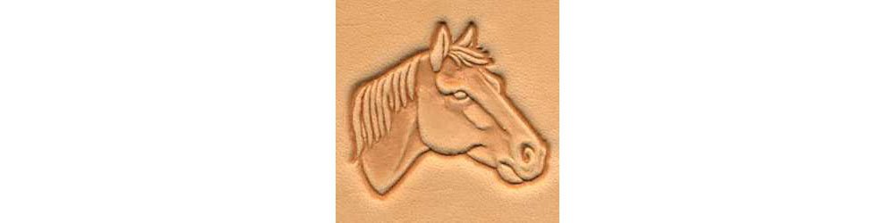 Tandy Leather Horse Head Craftool� 3-D Stamp (Right) 88342-00