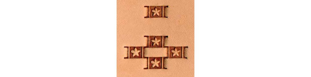 Tandy Leather X596 Craftool� Basketweave Stamp 6596-00