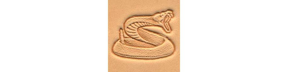 Tandy Leather Rattlesnake Craftool� 3-D Stamp 88318-00