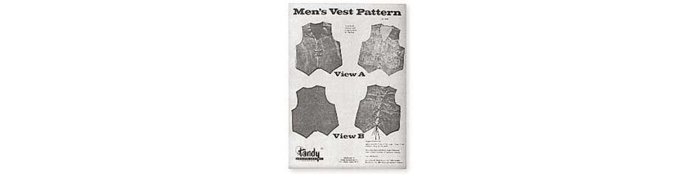 Tandy Leather Men's Vest Pattern 62666-00